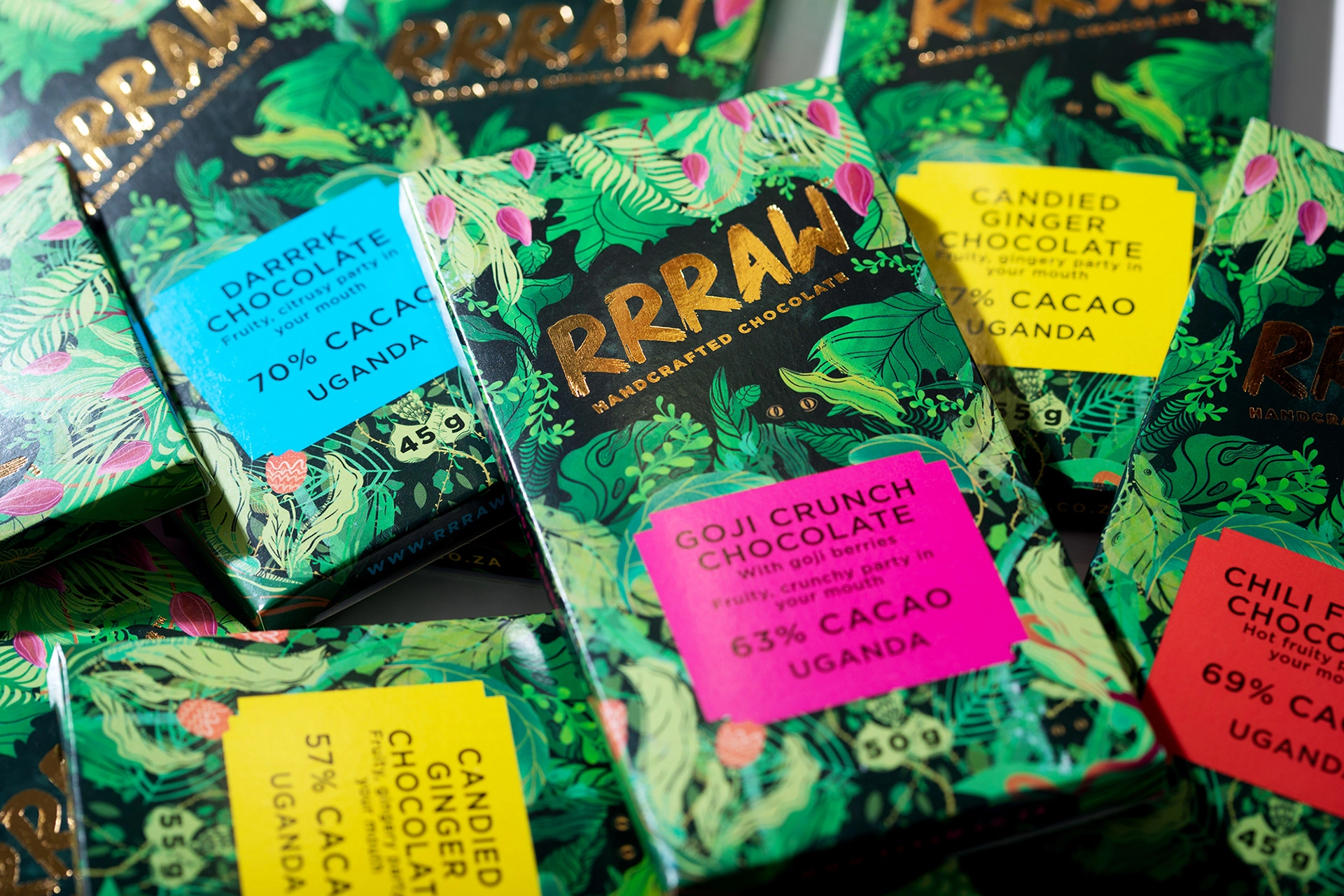 RRRAW - Chocolate Packaging